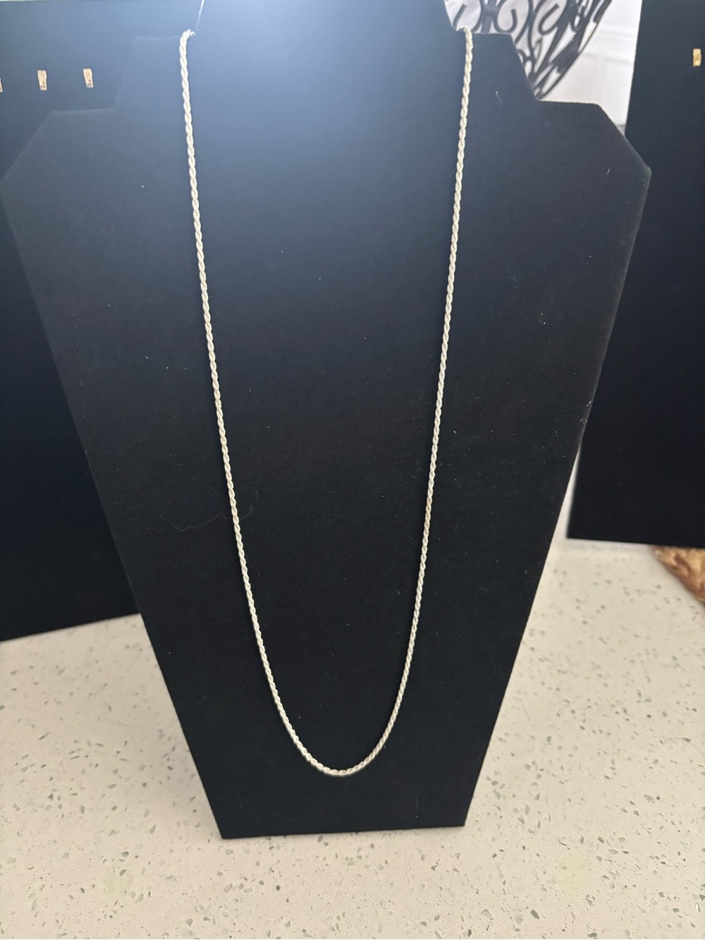 Sterling Silver 925   15” Rope Chain  made in Italy 🇮🇹